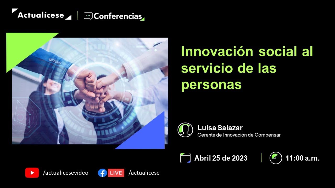 Conferencia: Innovación social al servicio de las personas