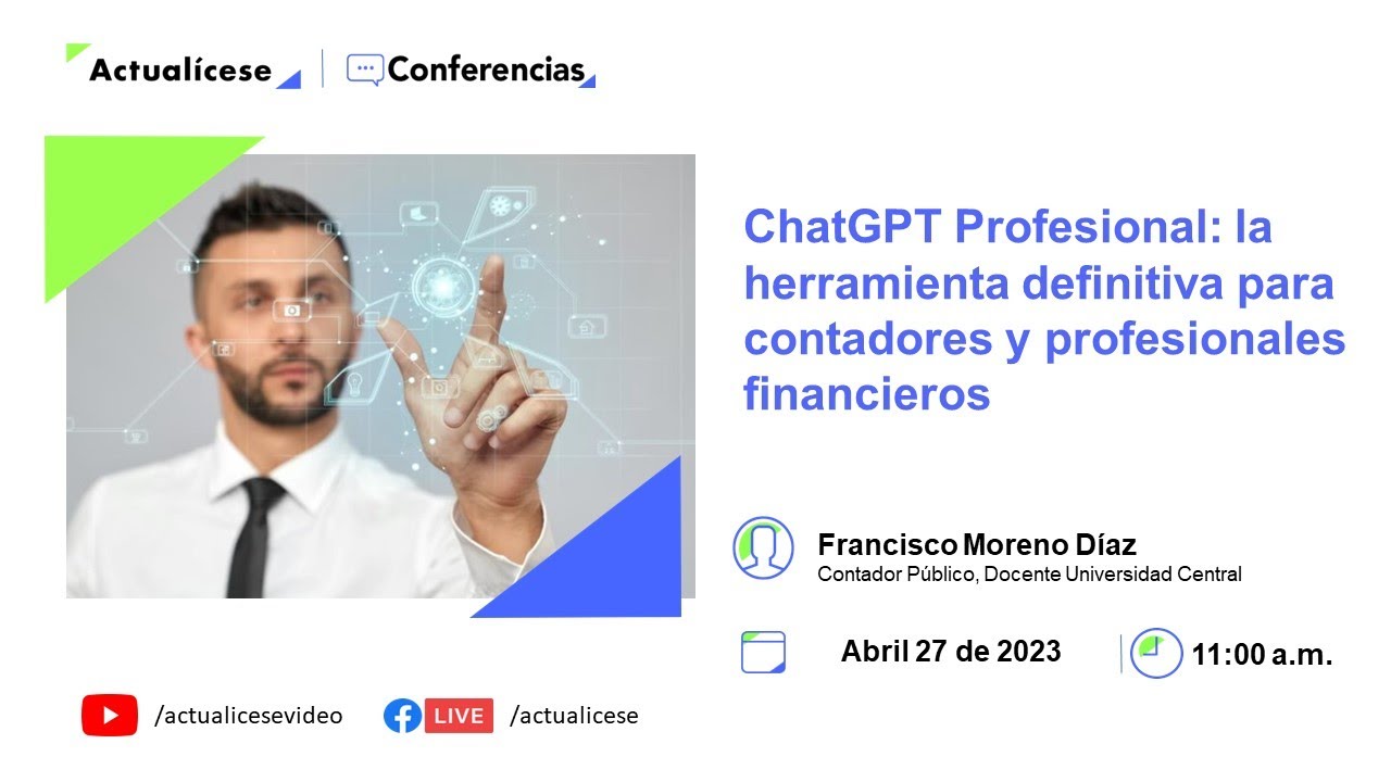 Conferencia: ChatGPT Profesional, la herramienta definitiva para contadores y profesionales financieros