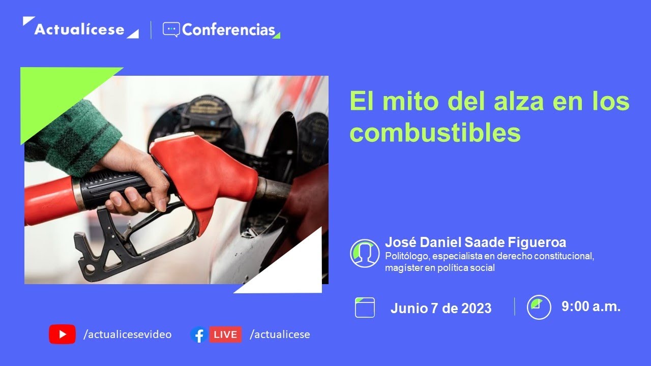 Conferencia: Hay que cambiar la fórmula para calcular el precio de la gasolina en Colombia