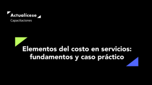 Elementos del costo en servicios: fundamentos y caso práctico